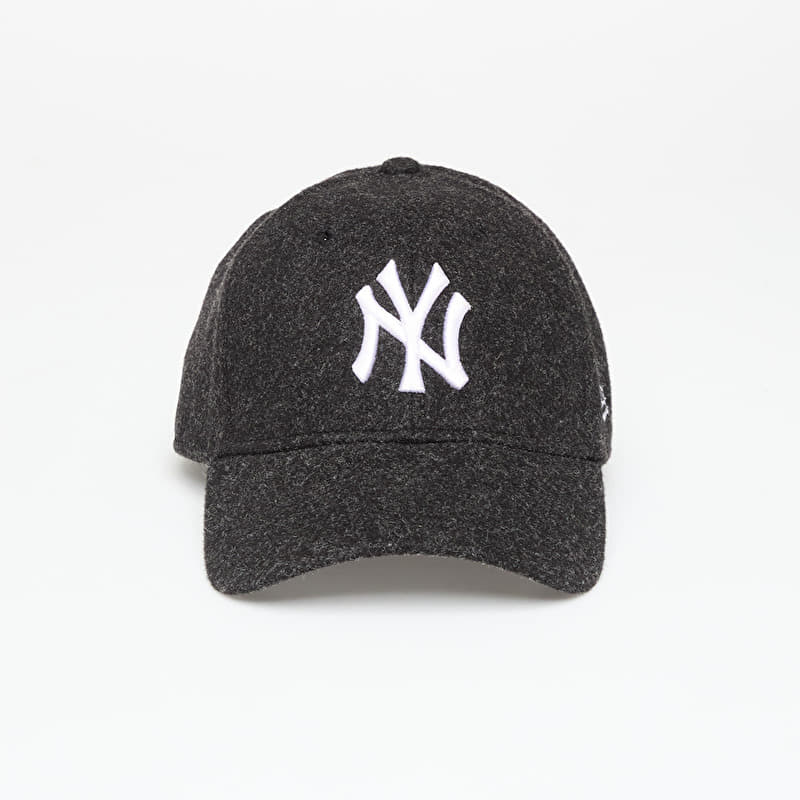 Cap New Era New York Yankees MLB Melton Wool9FORTY Adjustable Cap Black