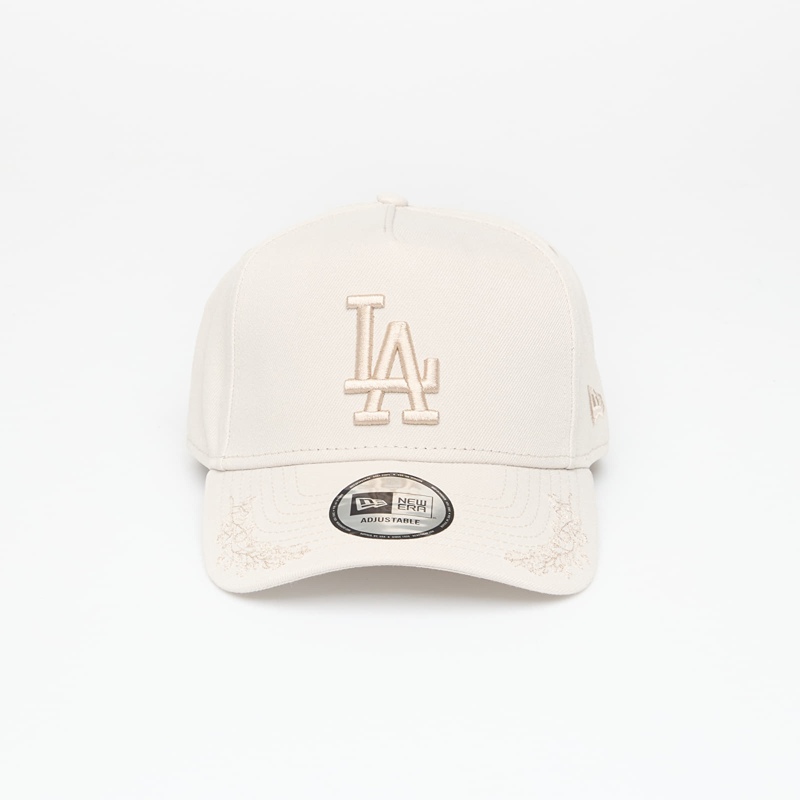 Moške kape New Era LA Dodgers MLB Tonal Icon 9FORTY E-Frame Adjustable Cap Cream