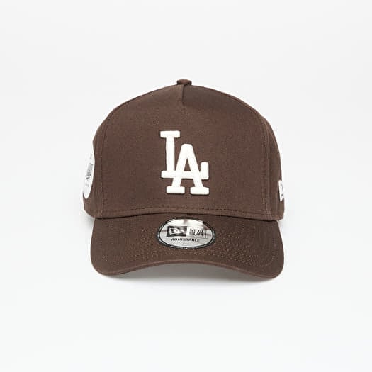 Cap New Era LA Dodgers MLB Sidepatch 9FORTY E-Frame Adjustable Cap Dark Brown
