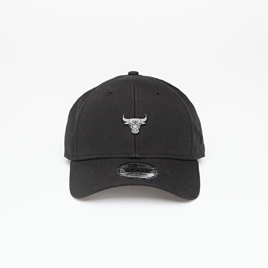 Cap New Era Chicago Bulls NBA Pin 9FORTY Adjustable Cap Black/ Black