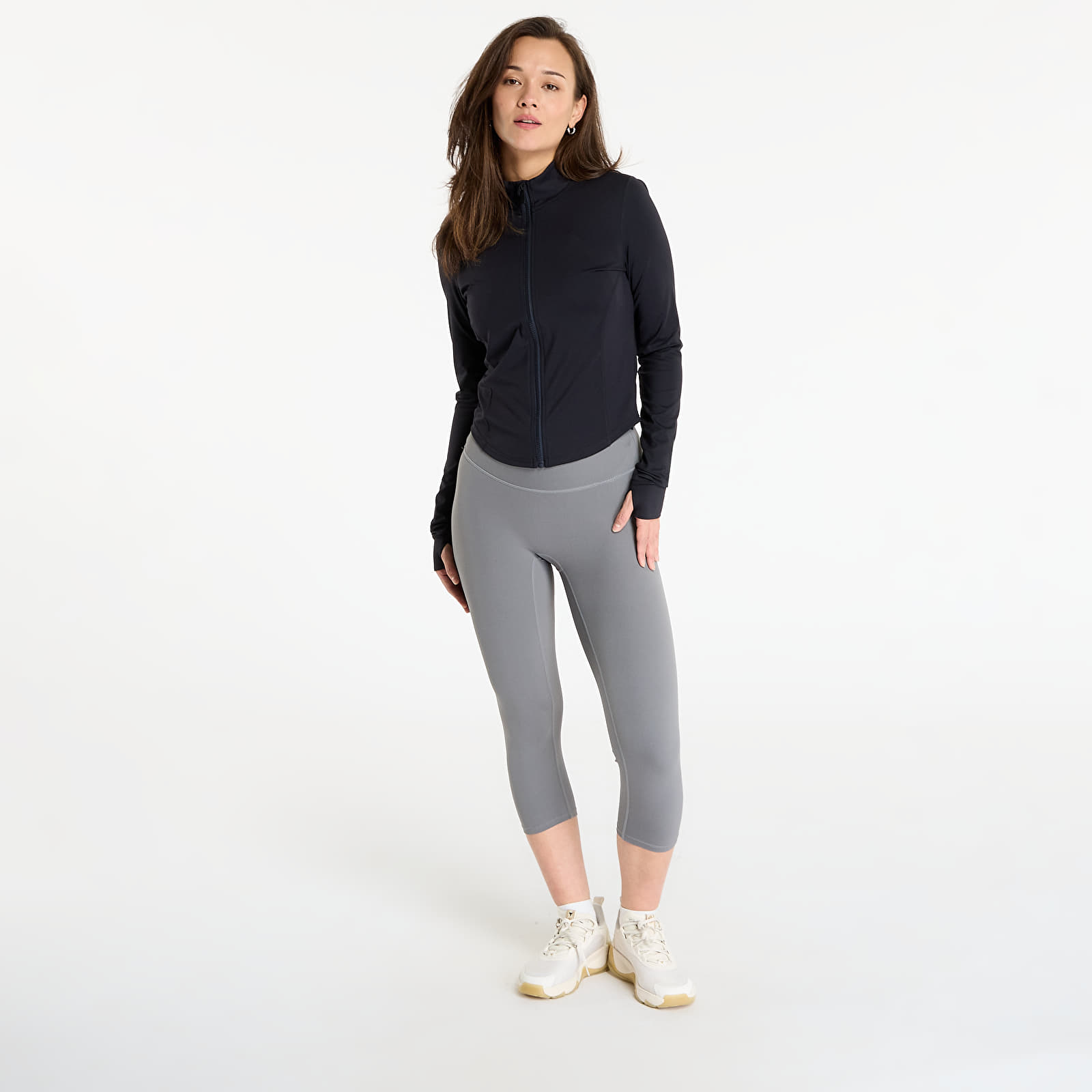 Mikiny Urban Classics Ladies Sports Jacket Slim Black