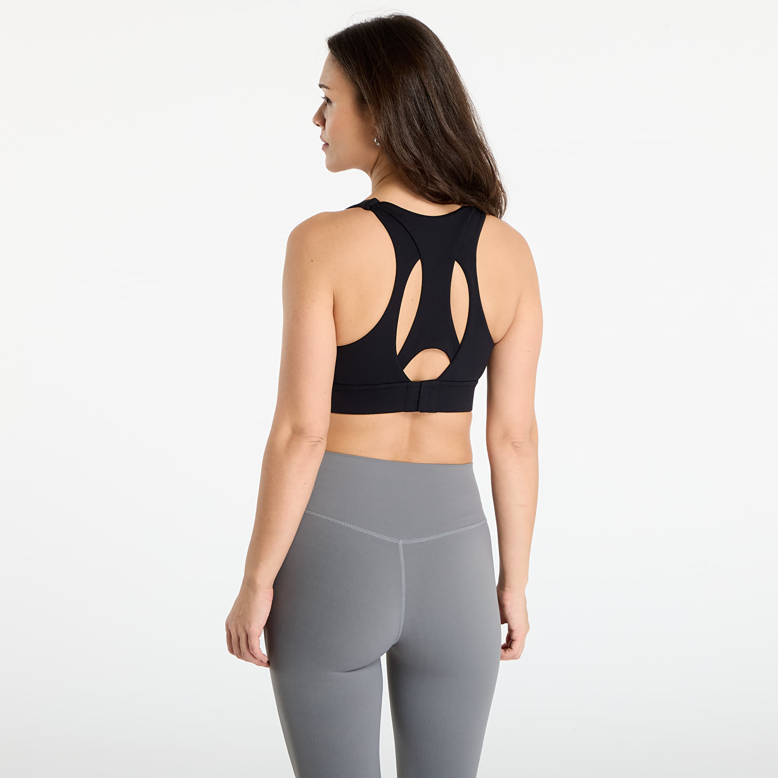 Podprsenky Urban Classics Ladies Sports Bra Black
