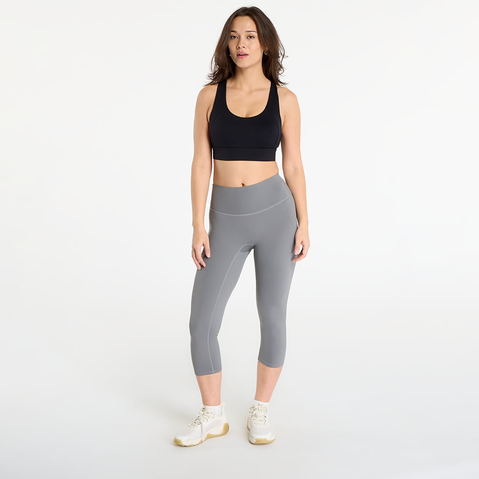 Podprsenky Urban Classics Ladies Sports Bra Black