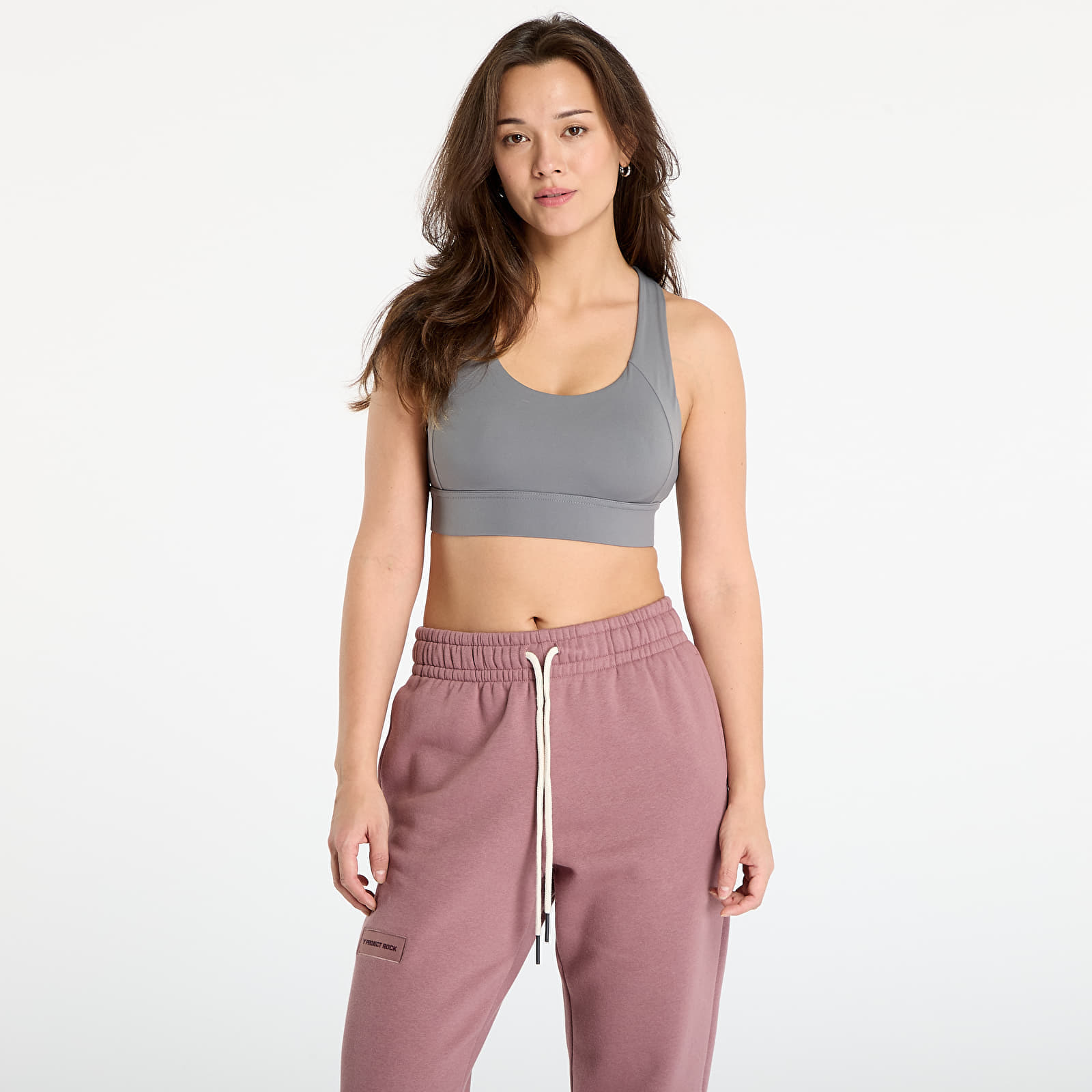 Sutien Urban Classics Ladies Sports Bra Senior Grey XS