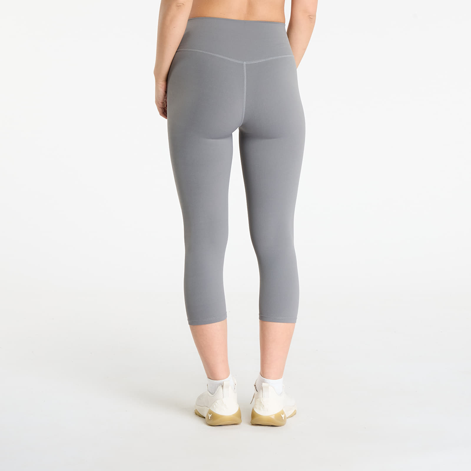 Leggings Urban Classics Ladies Capri Leggings Senior Grey