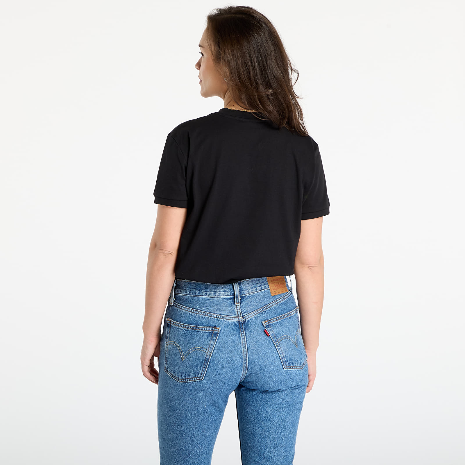 Trička Guess Calida Ss T-Shirt Jet Black
