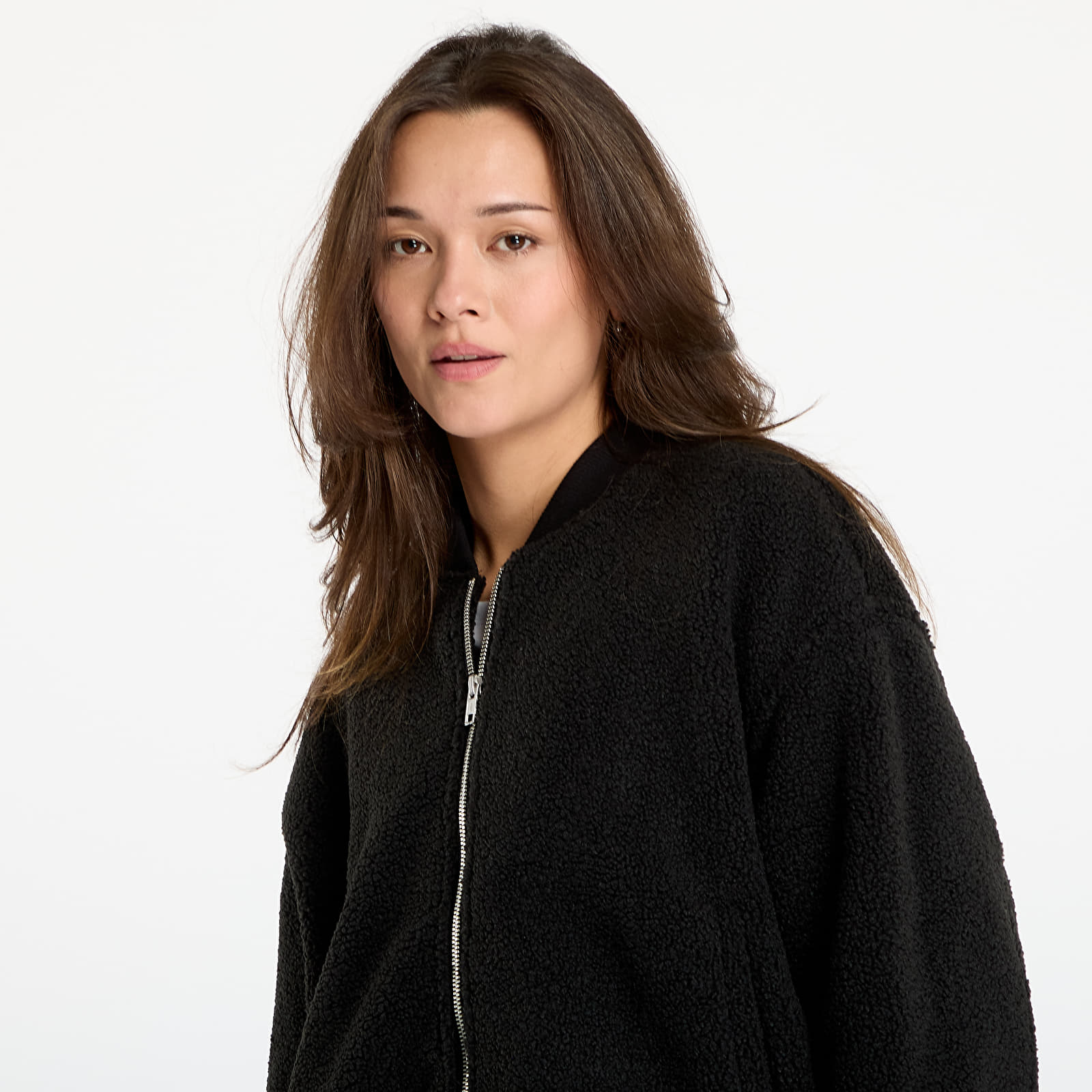 Bomberjacken Urban Classics Ladies Structured Bomber Jacket Black