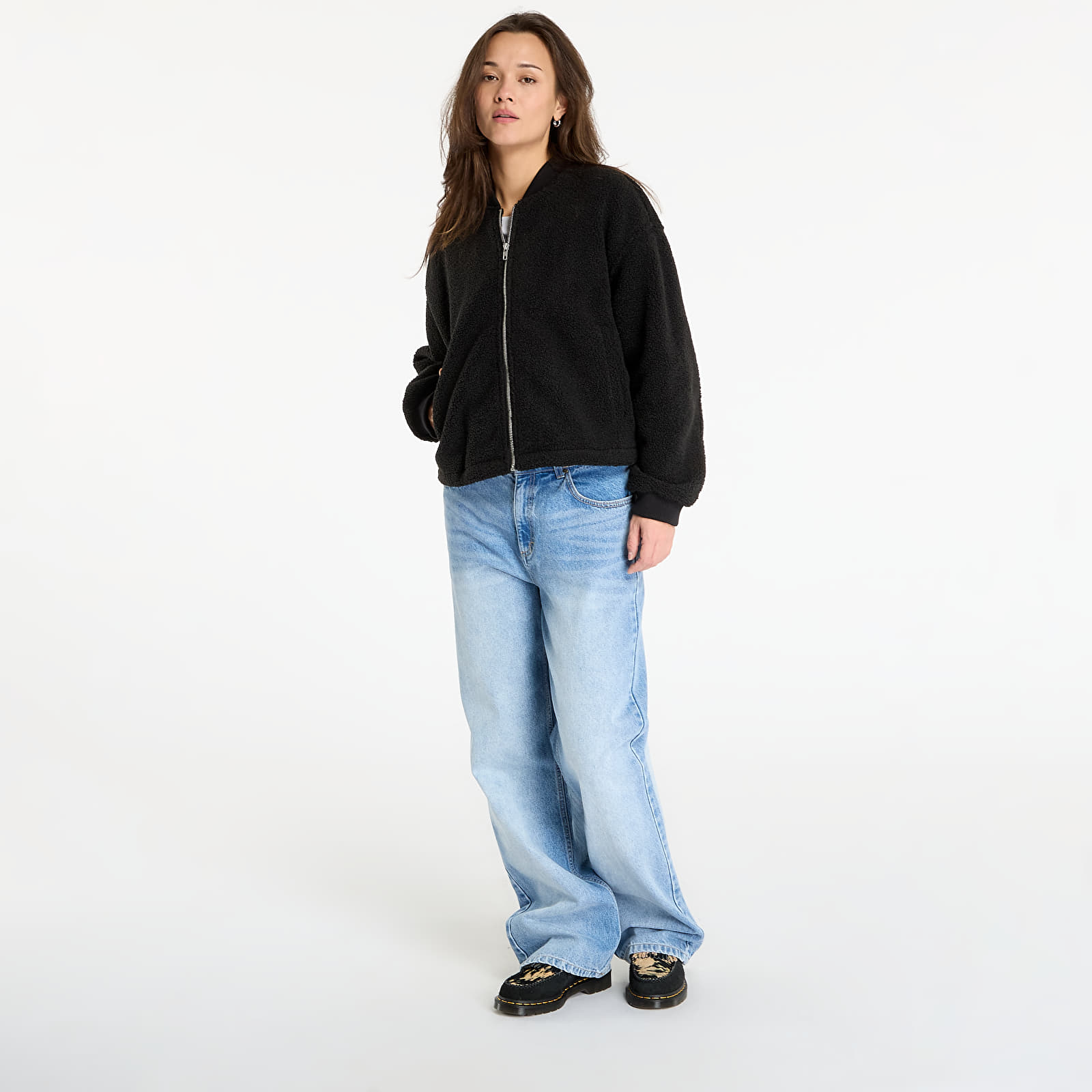 Bomberjacken Urban Classics Ladies Structured Bomber Jacket Black