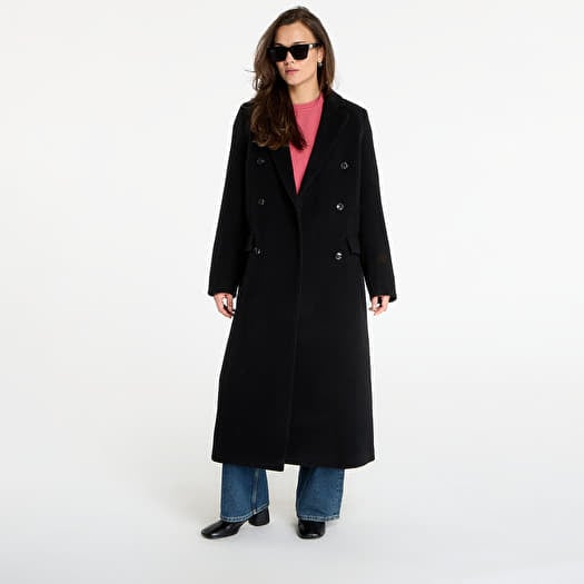 Kabát Samsøe Samsøe Falcon Coat Black