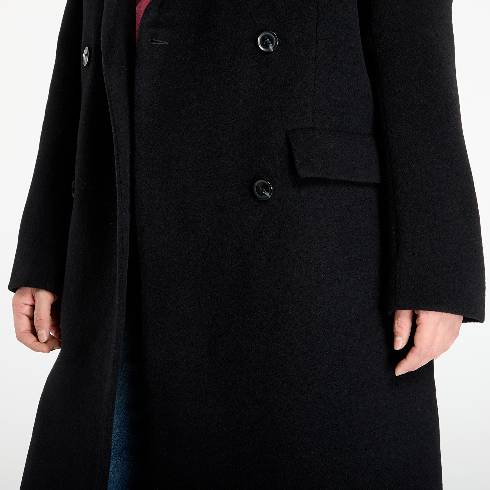 Палта Samsøe Samsøe Falcon Coat Black