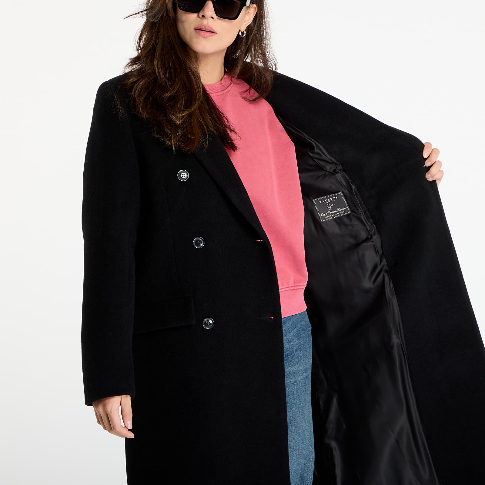 Палта Samsøe Samsøe Falcon Coat Black