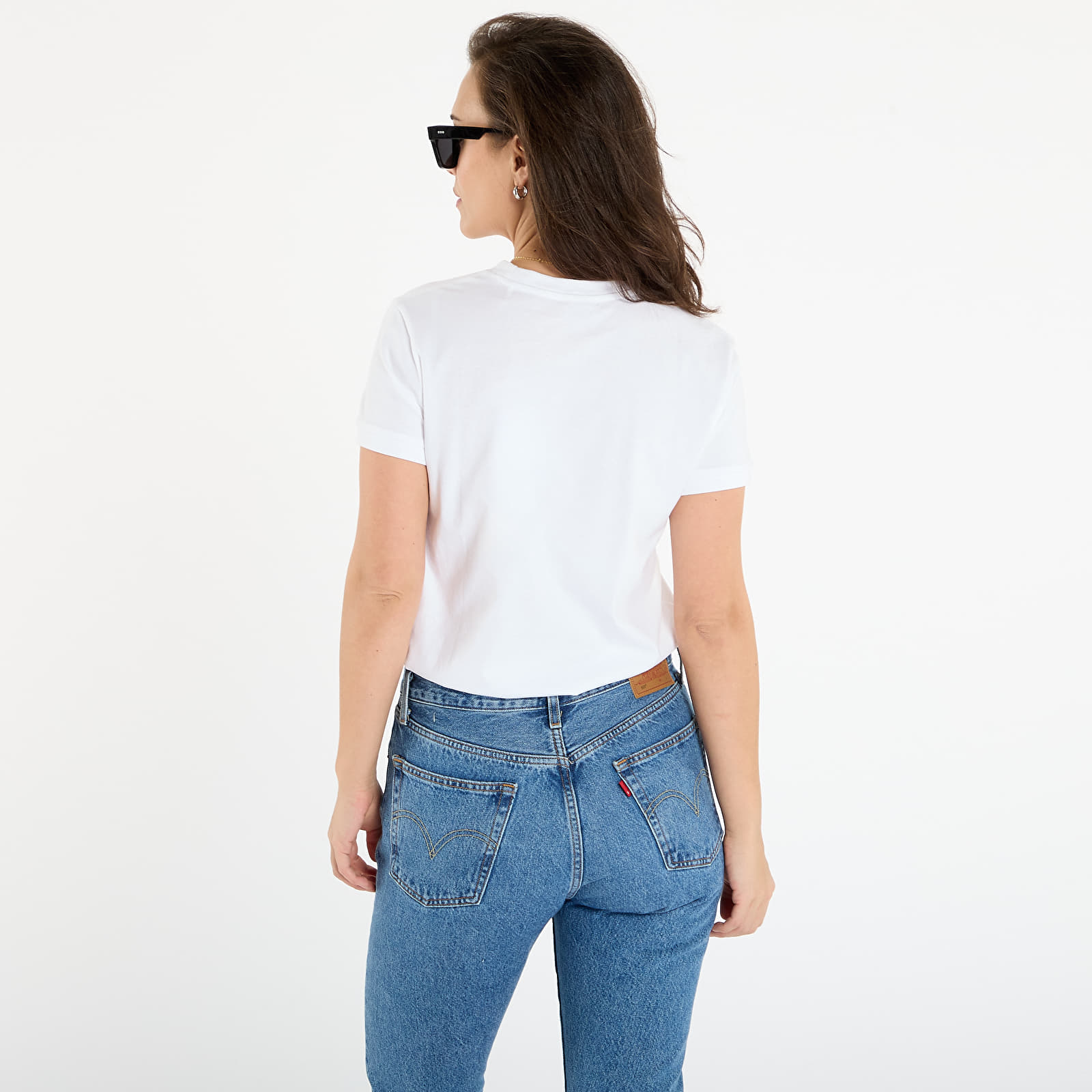 Trička Guess Calida Ss T-Shirt White