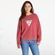 Guess Jeans Cn Os Iconic Tria Washed Red
