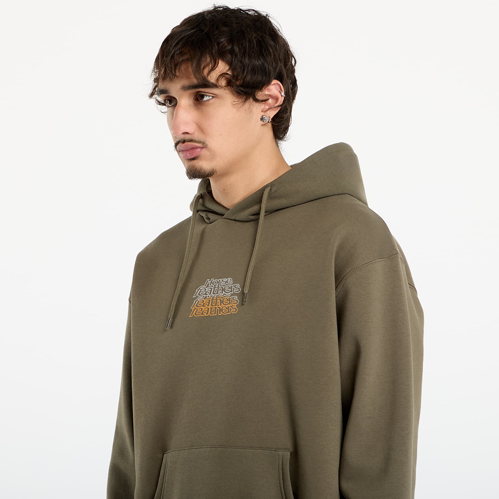 Чоловічі худі Horsefeathers Rollin Sweatshirt Burnt Olive