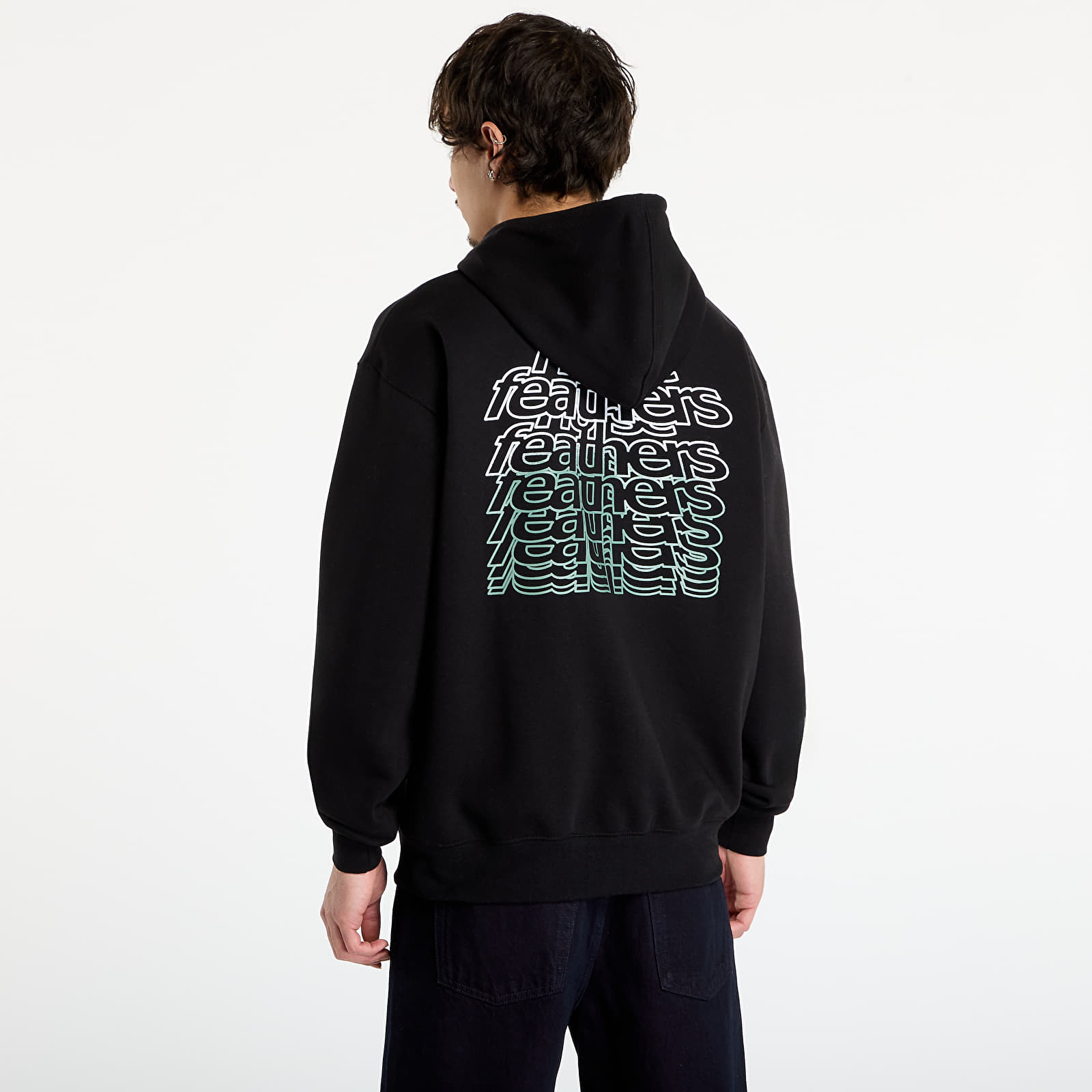 Herren-Sweatshirts Horsefeathers Rollin Sweatshirt Black