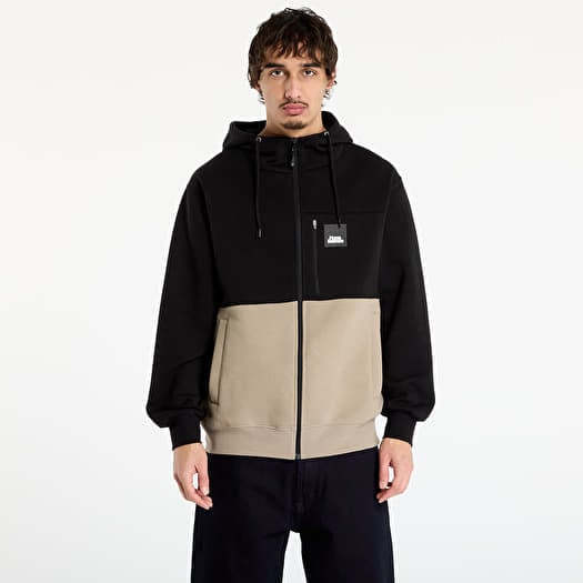 Horsefeathers Vick Sweatshirt Black/ Taupe
