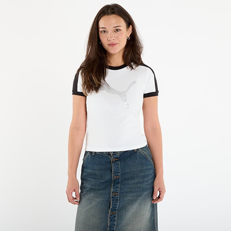 Tricou PUMA x FENTY T7 Slim Tee PUMA White