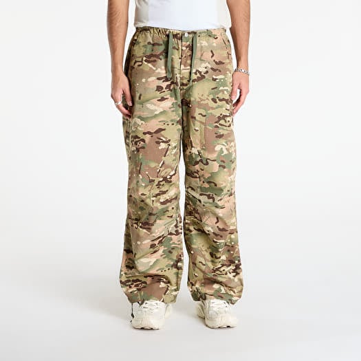 PLEASURES Gem Camo Wide Pants Camo