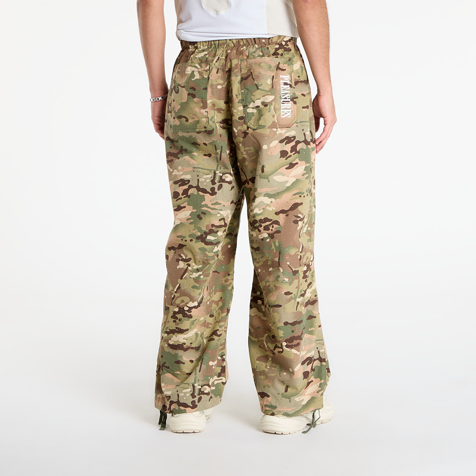 Παντελόνια PLEASURES Gem Camo Wide Pants Camo S