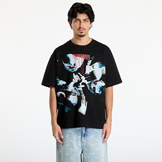 T-shirt PLEASURES Autopsy Heavyweight Shirt Black