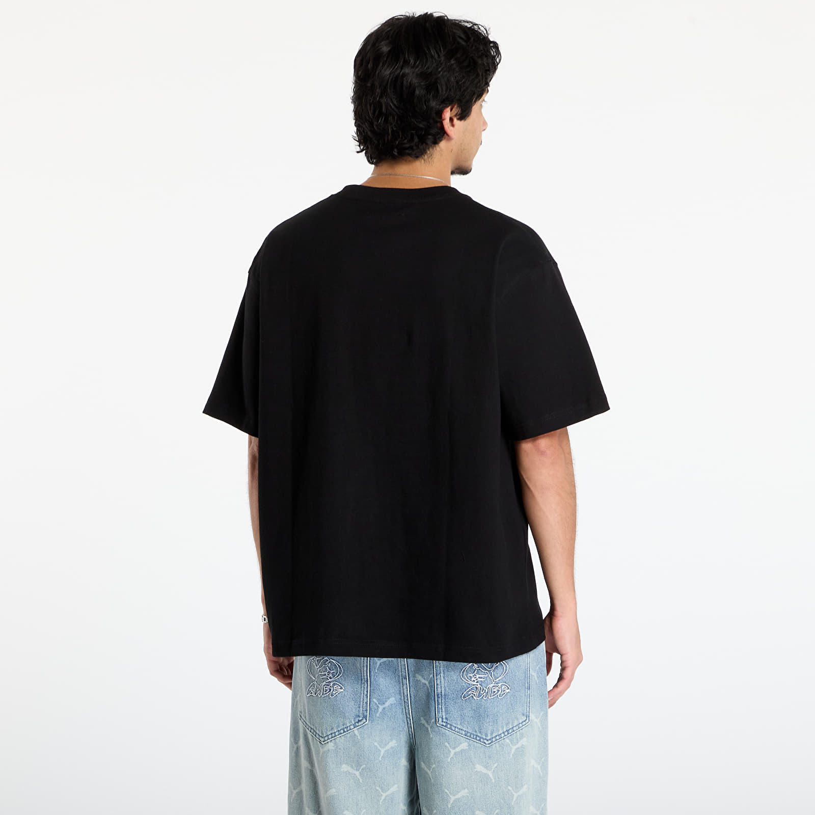 Men's T-shirts PLEASURES Autopsy Heavyweight Shirt Black