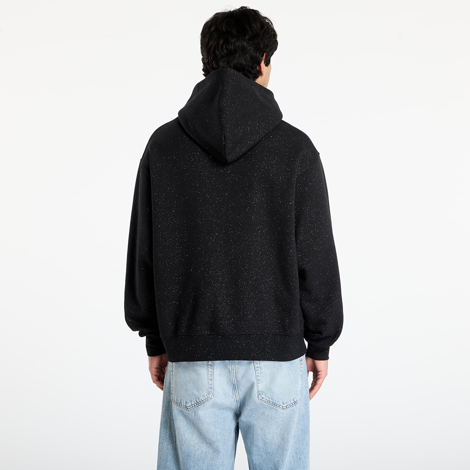 Sweatshirts för män PLEASURES Starry Onyx Hoodie Black