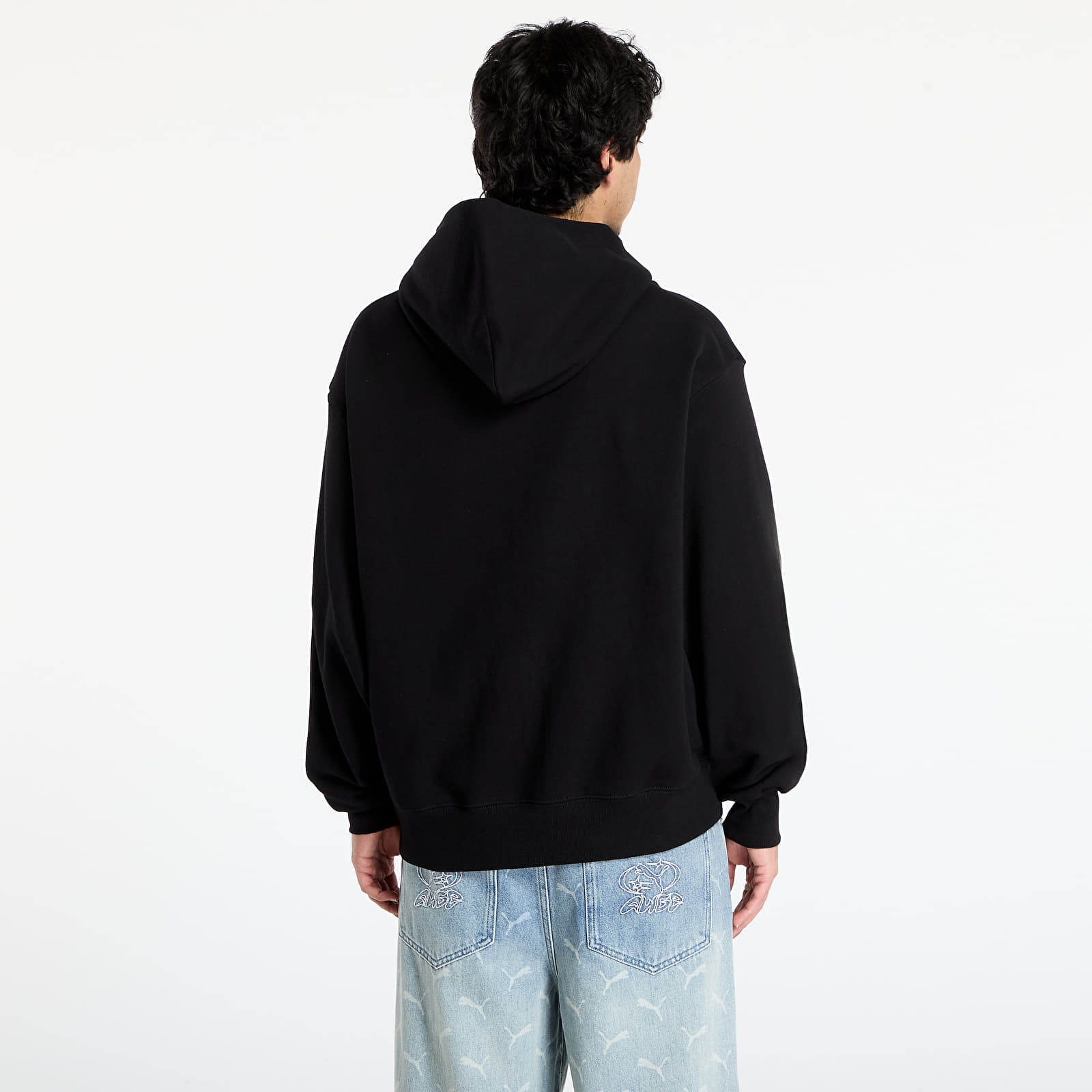 Gensere for menn PLEASURES Twitch Zip Hoodie Black