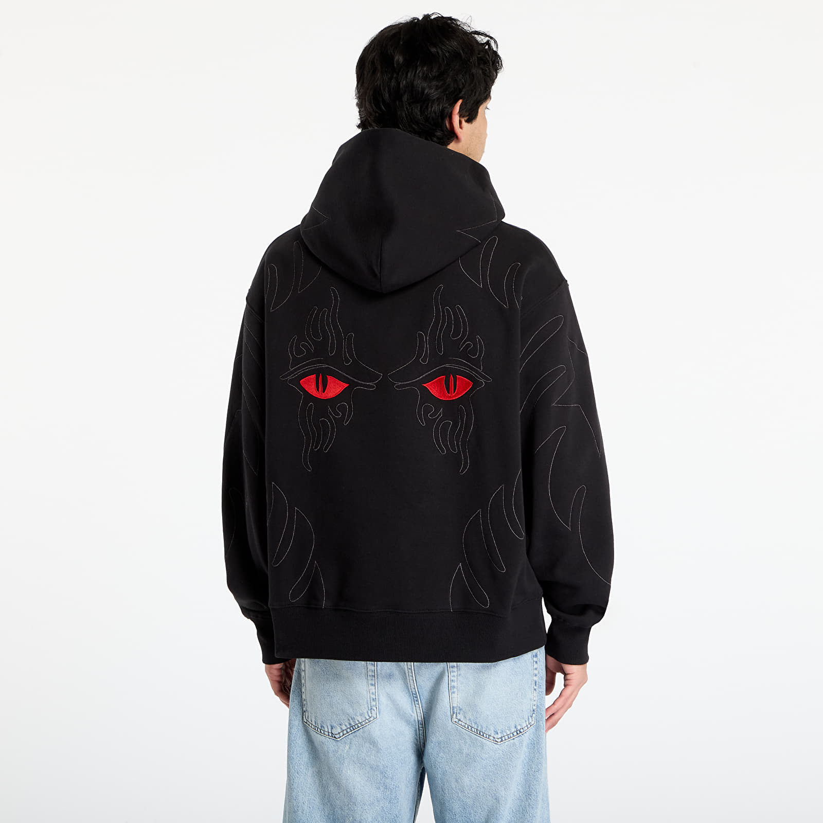 Sweatshirts för män PLEASURES Afterlife Hoodie Black