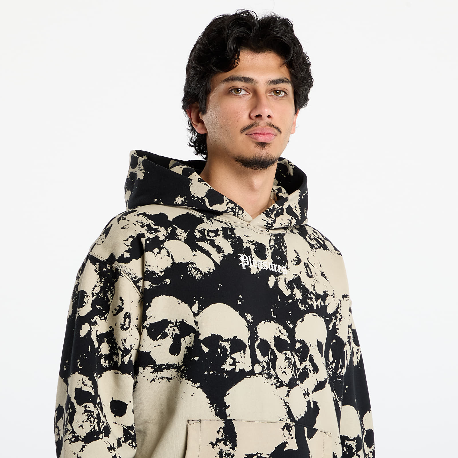 Herren-Sweatshirts PLEASURES Despair Hoodie Black