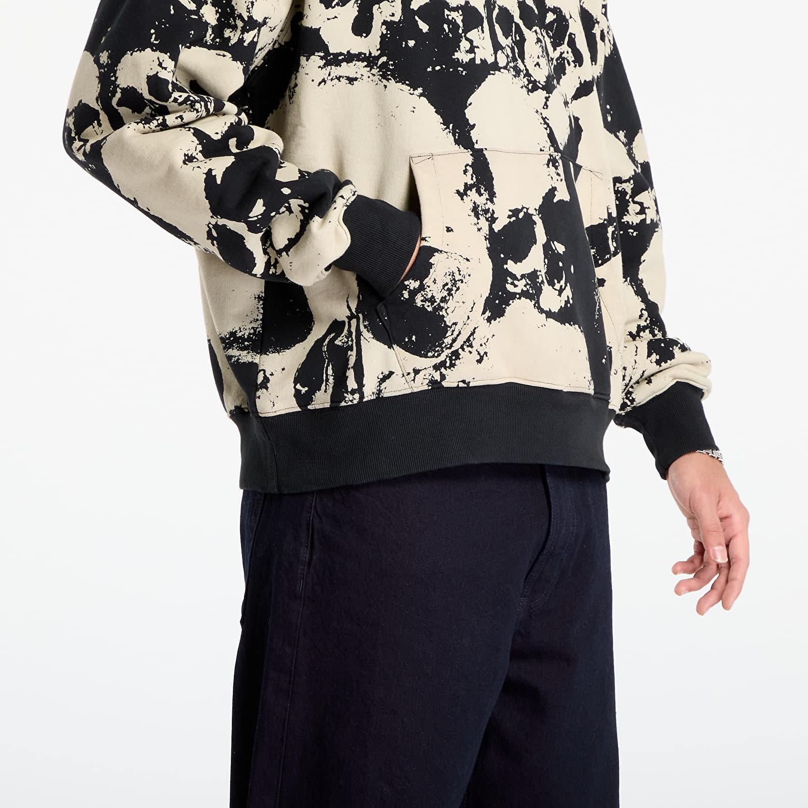 Herren-Sweatshirts PLEASURES Despair Hoodie Black