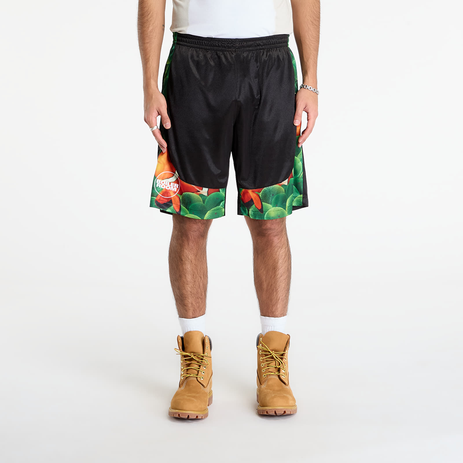 Shorts for menn PLEASURES x Boiler Room Aqua shorts Black