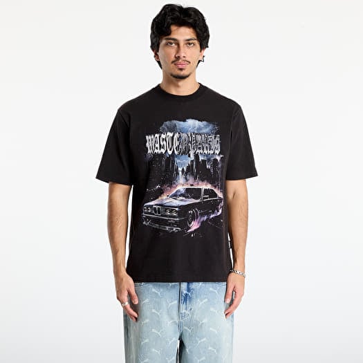 Wasted Paris M Run T-Shirt Faded Black