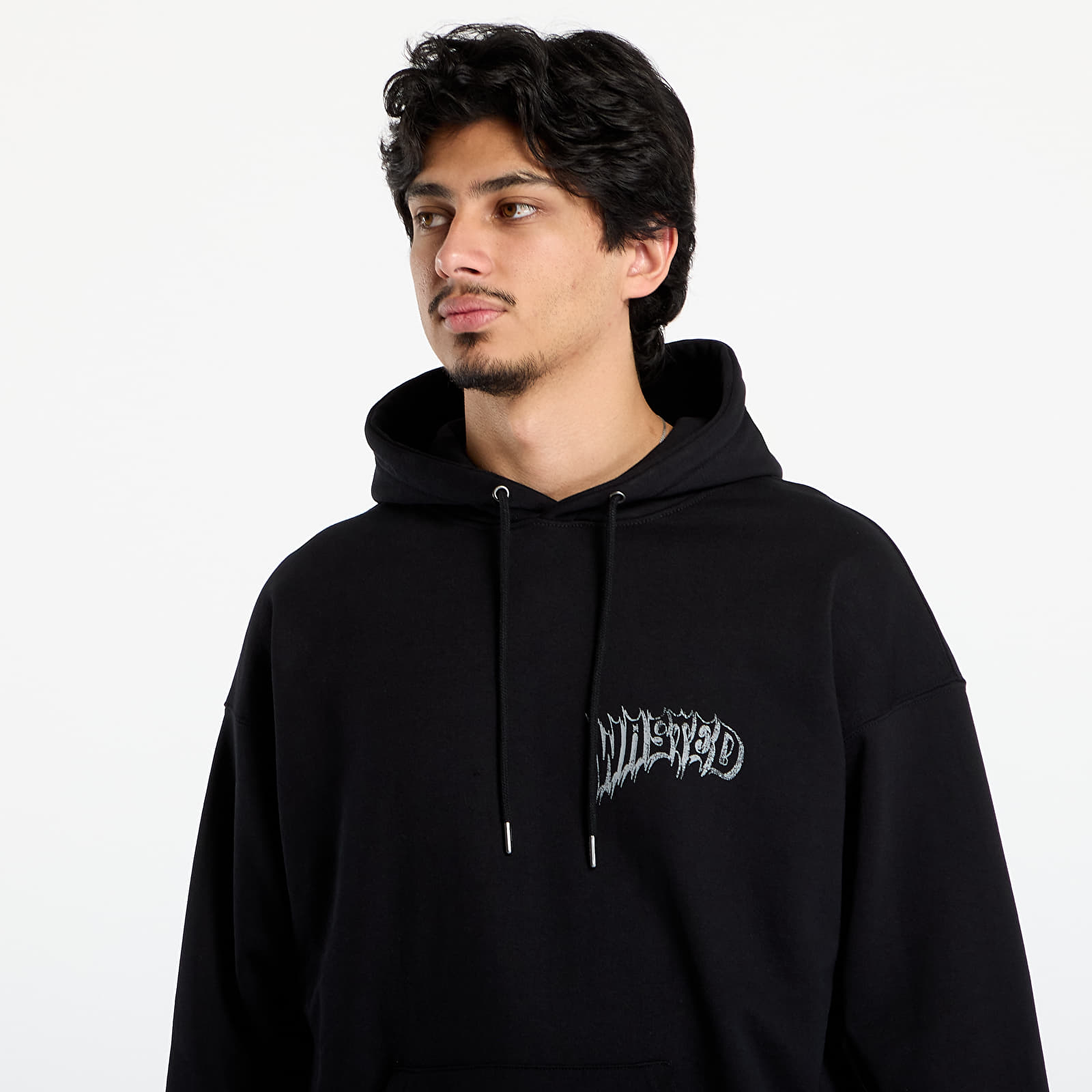 Felpe con cappuccio uomo Wasted Paris M Harvest Boxy HD Black