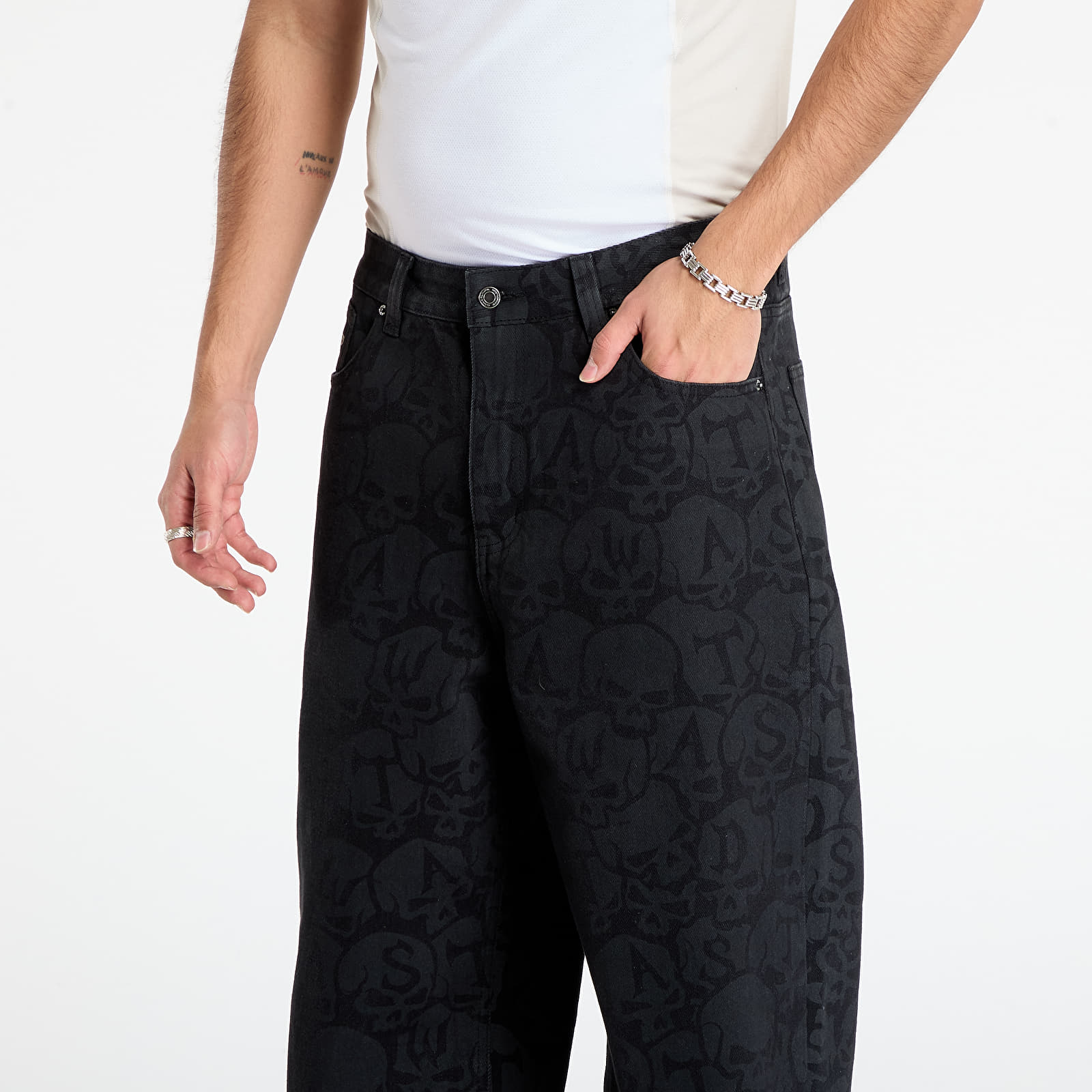 Pantaloni uomo Wasted Paris M Bury Casper Pant Black/ Faded Black