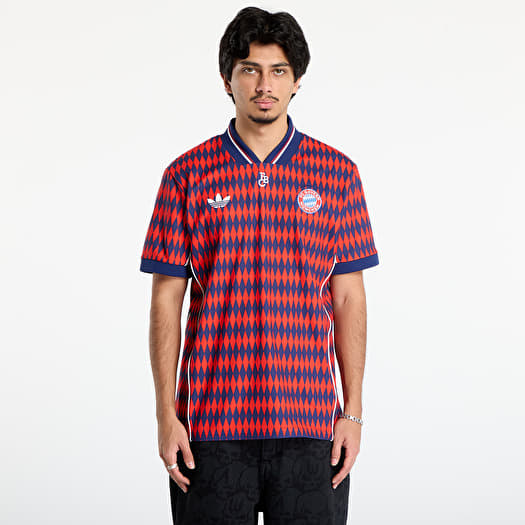 adidas FC Bayern Munich LFSTLR Jersey Red/ Dark Blue