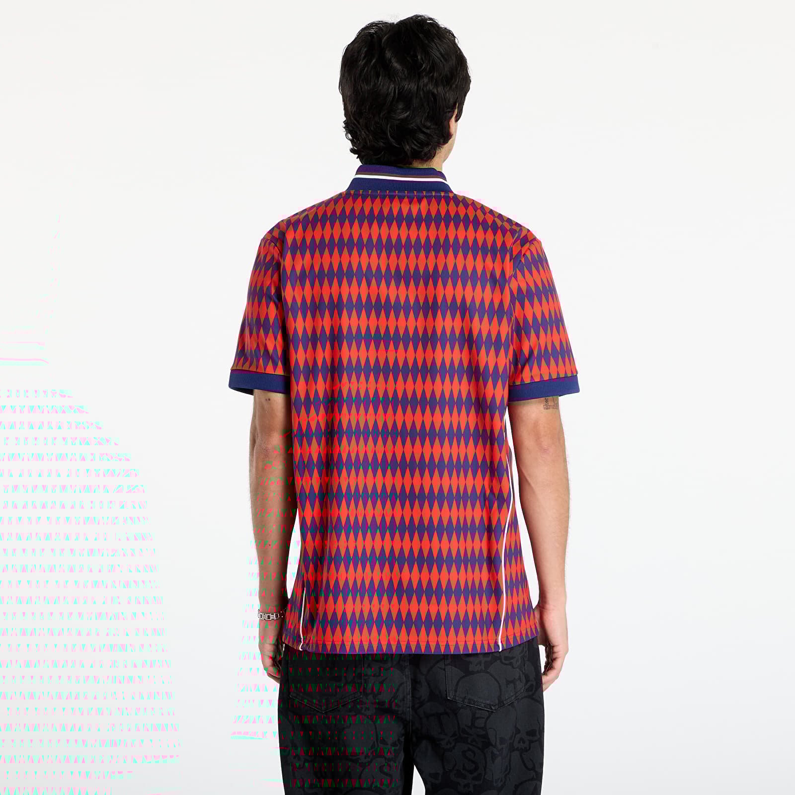 T-Shirts Männer adidas FC Bayern Munich LFSTLR Jersey Red/ Dark Blue