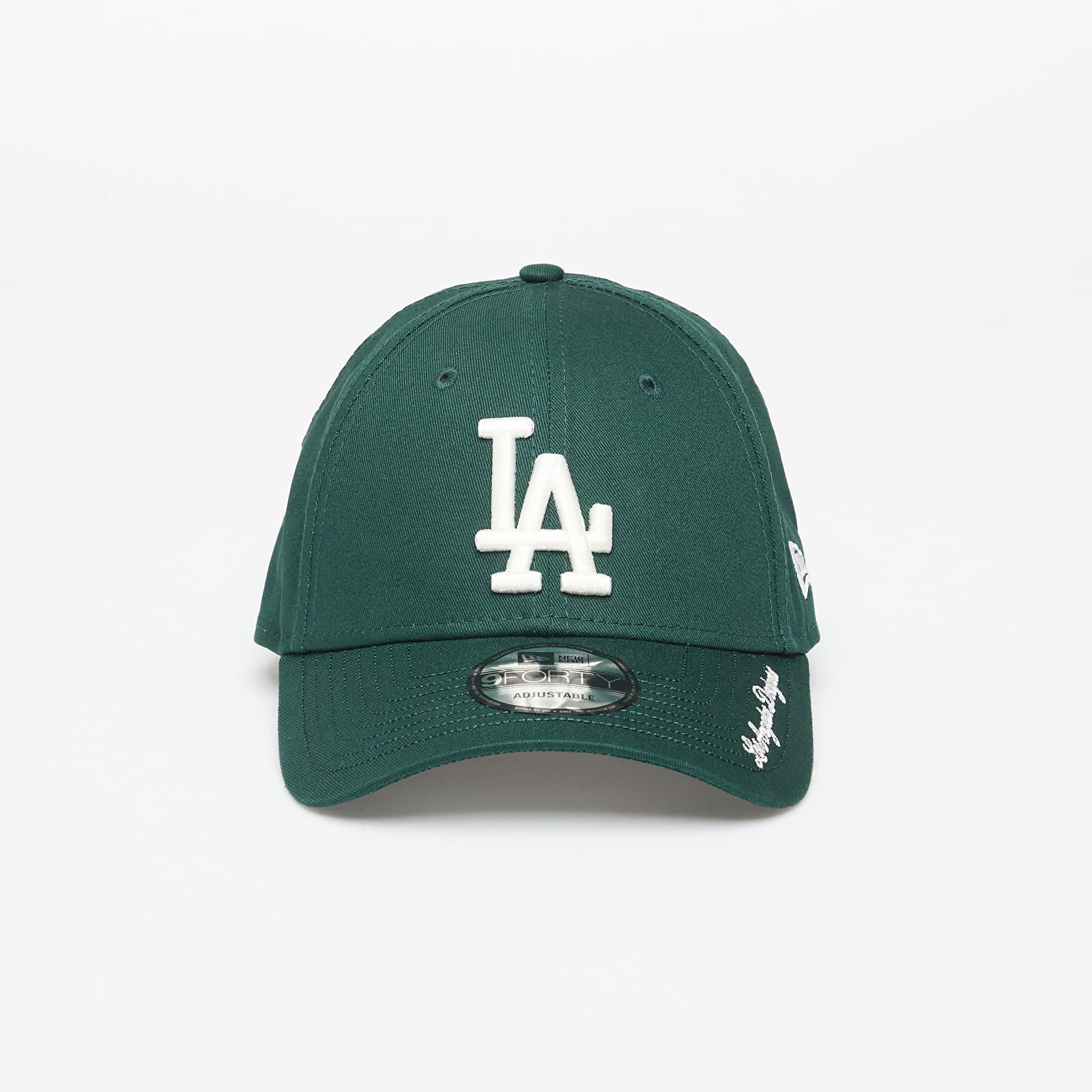 Vīriešu cepures New Era 9FORTY MLB Visor Los Angeles Dodgers Dark Green