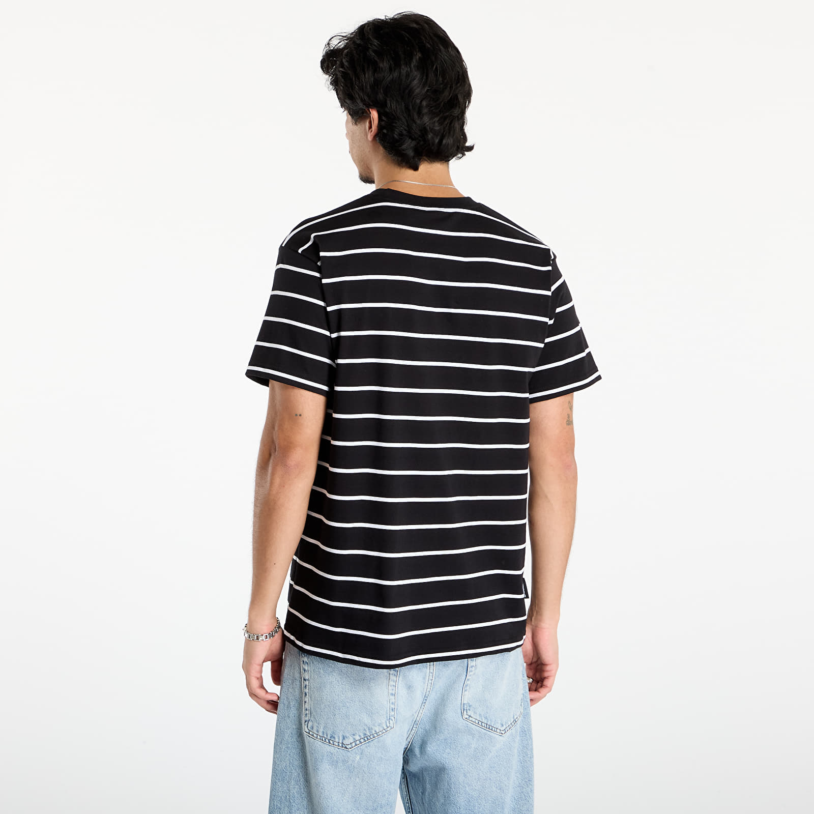 Men's T-shirts Horsefeathers Agent T-Shirt Black Stripes