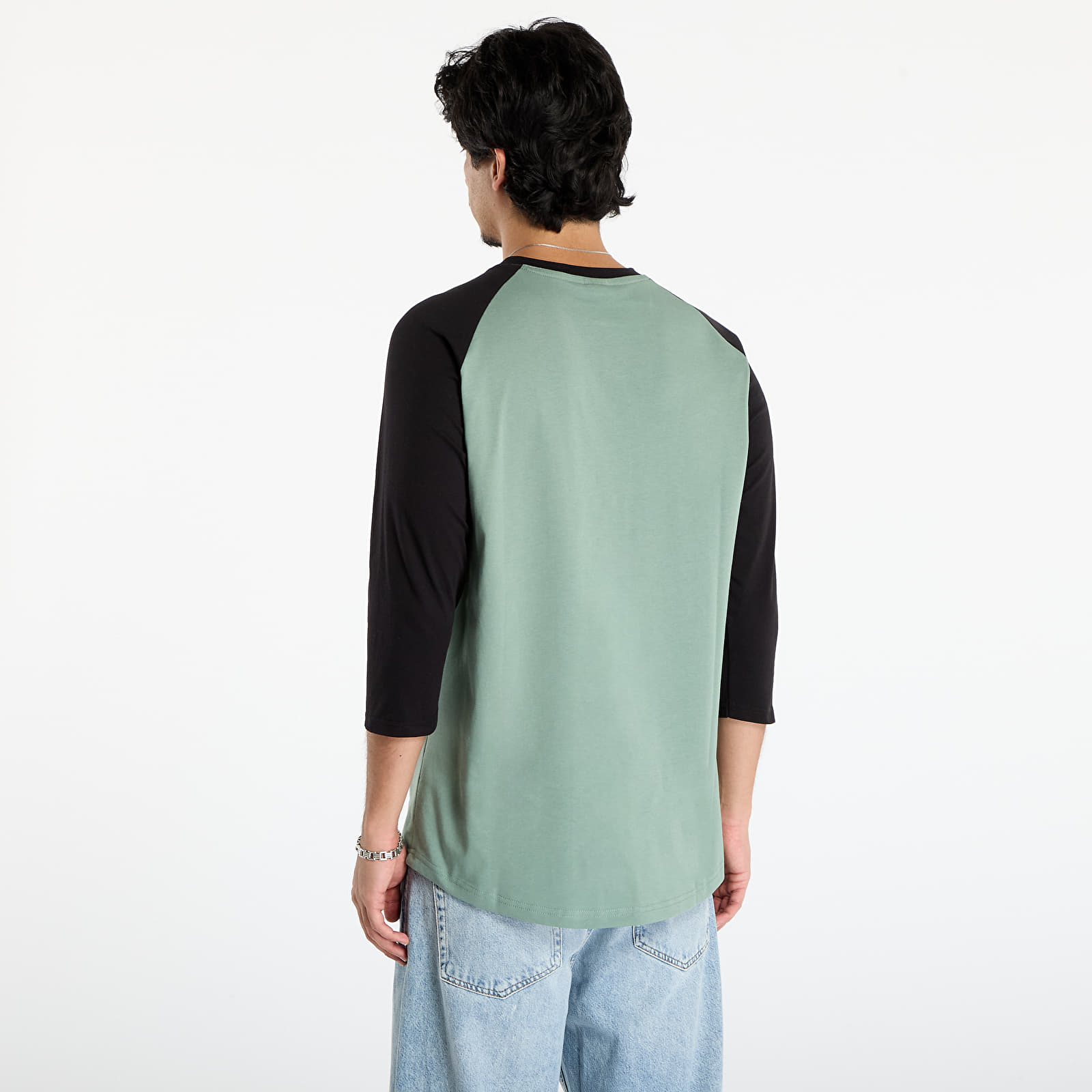 Men's T-shirts Horsefeathers Rollin Raglan T-Shirt Iceberg Green/ Black