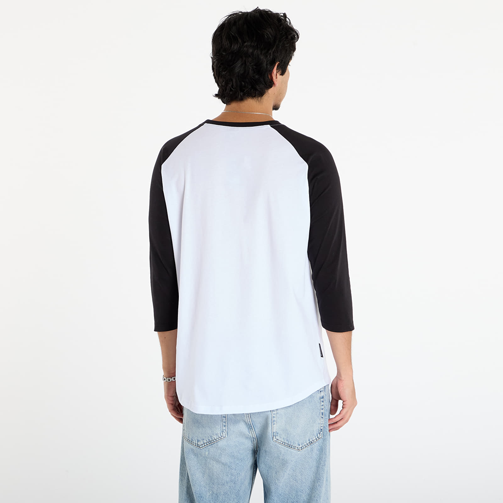 Pánske tričká Horsefeathers Rollin Raglan T-Shirt White/ Black