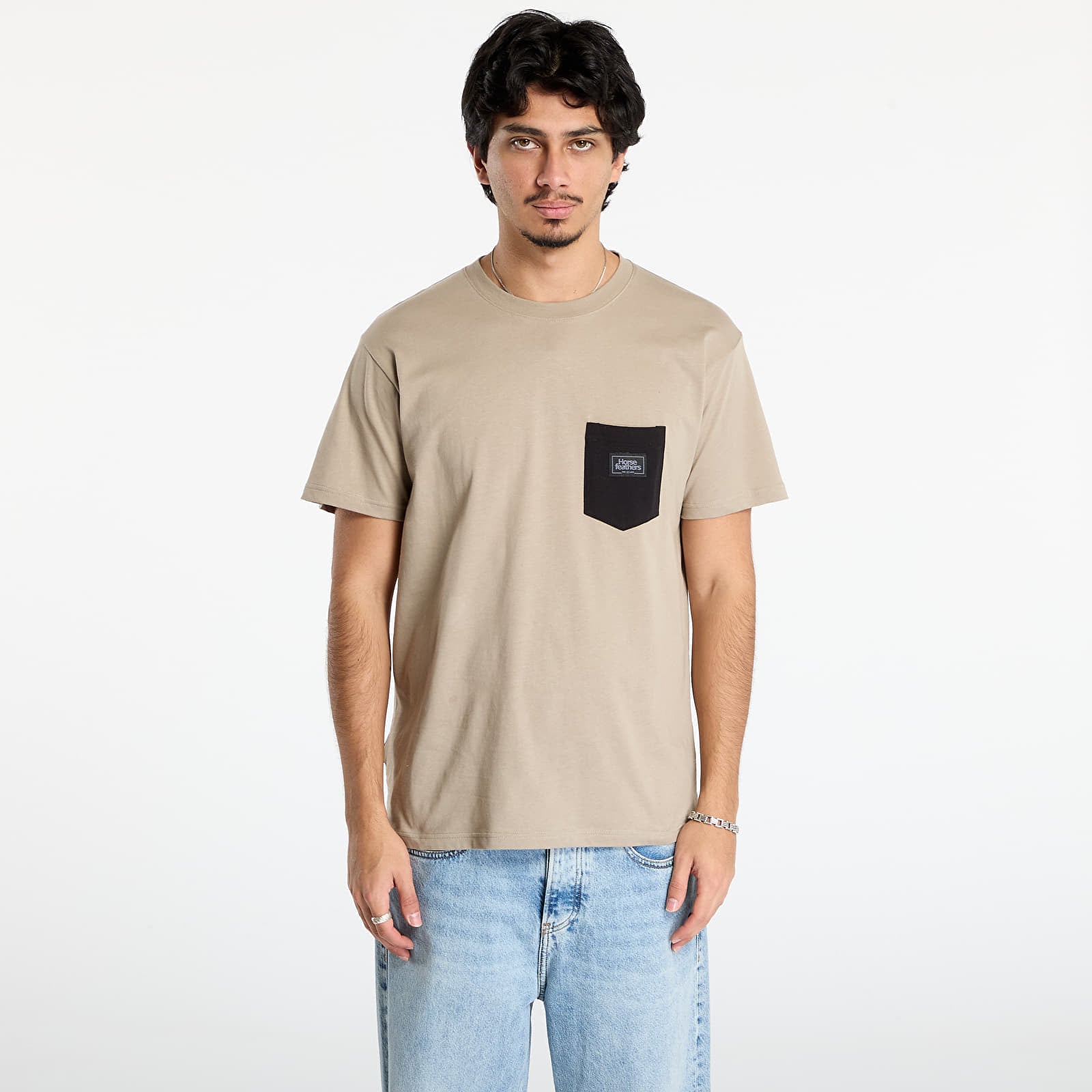 T-shirt Horsefeathers Alpha T-Shirt Taupe M