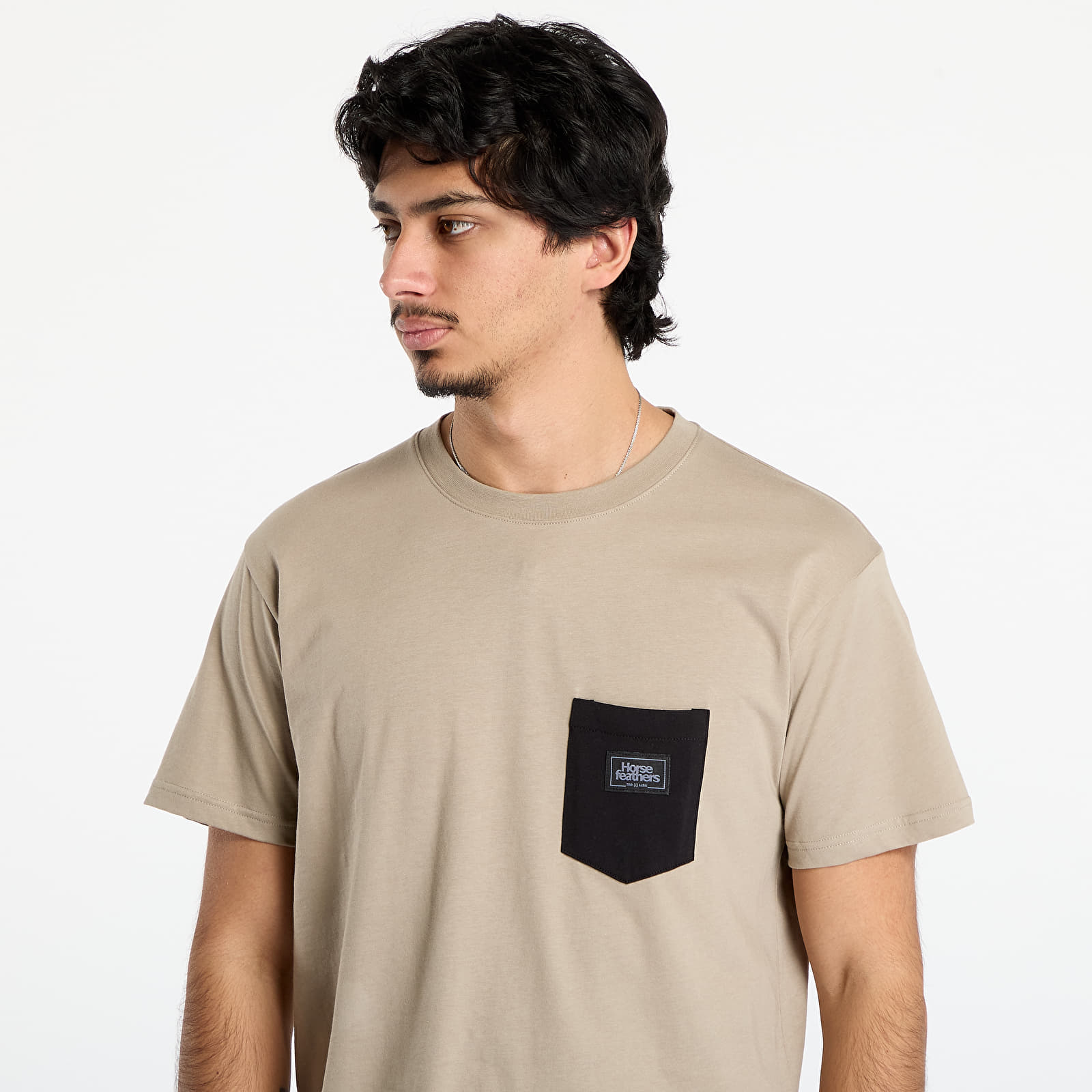 Men's T-shirts Horsefeathers Alpha T-Shirt Taupe