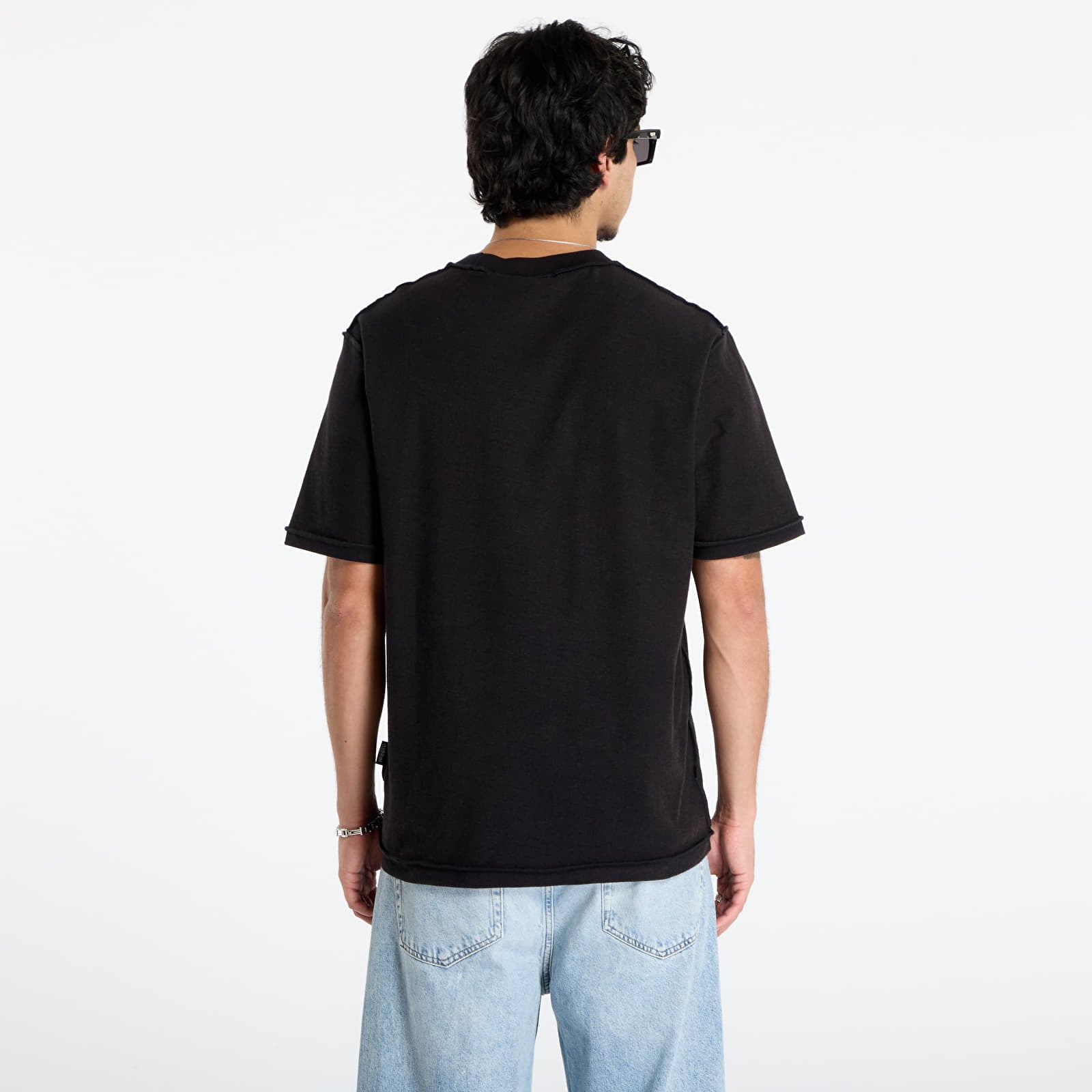 Herren-Hemden Wasted Paris M Authentic Reverse Faded Black