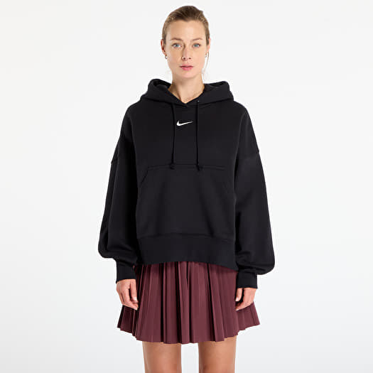 Nike Sportswear Phoenix Fleece Women's Over-Oversized Pullover Hoodie Black/ Sail