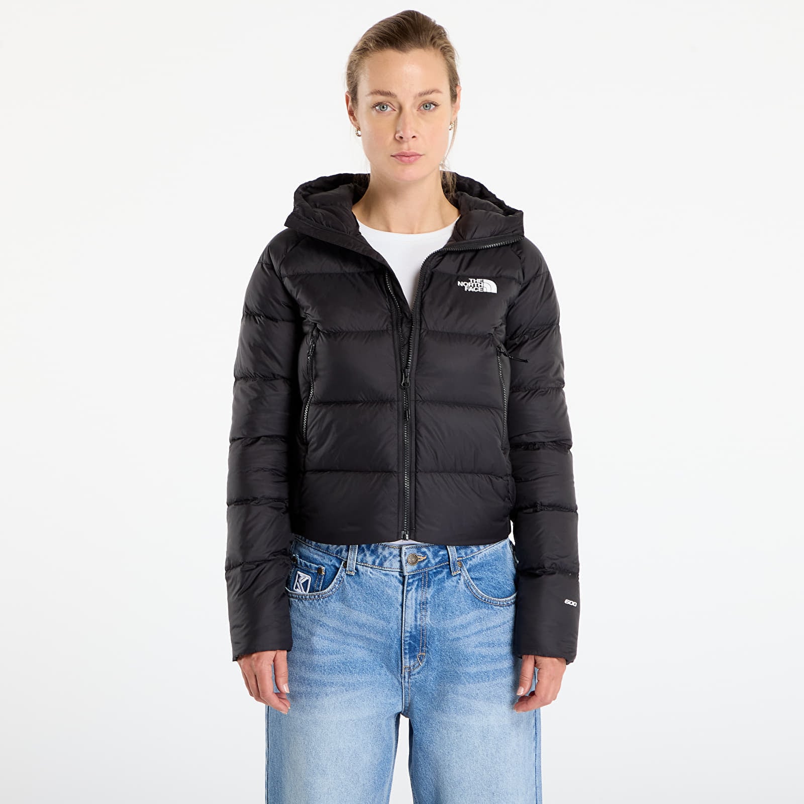 Jachetă The North Face W Hyalite Down Hooded Jacket TNF Black XS
