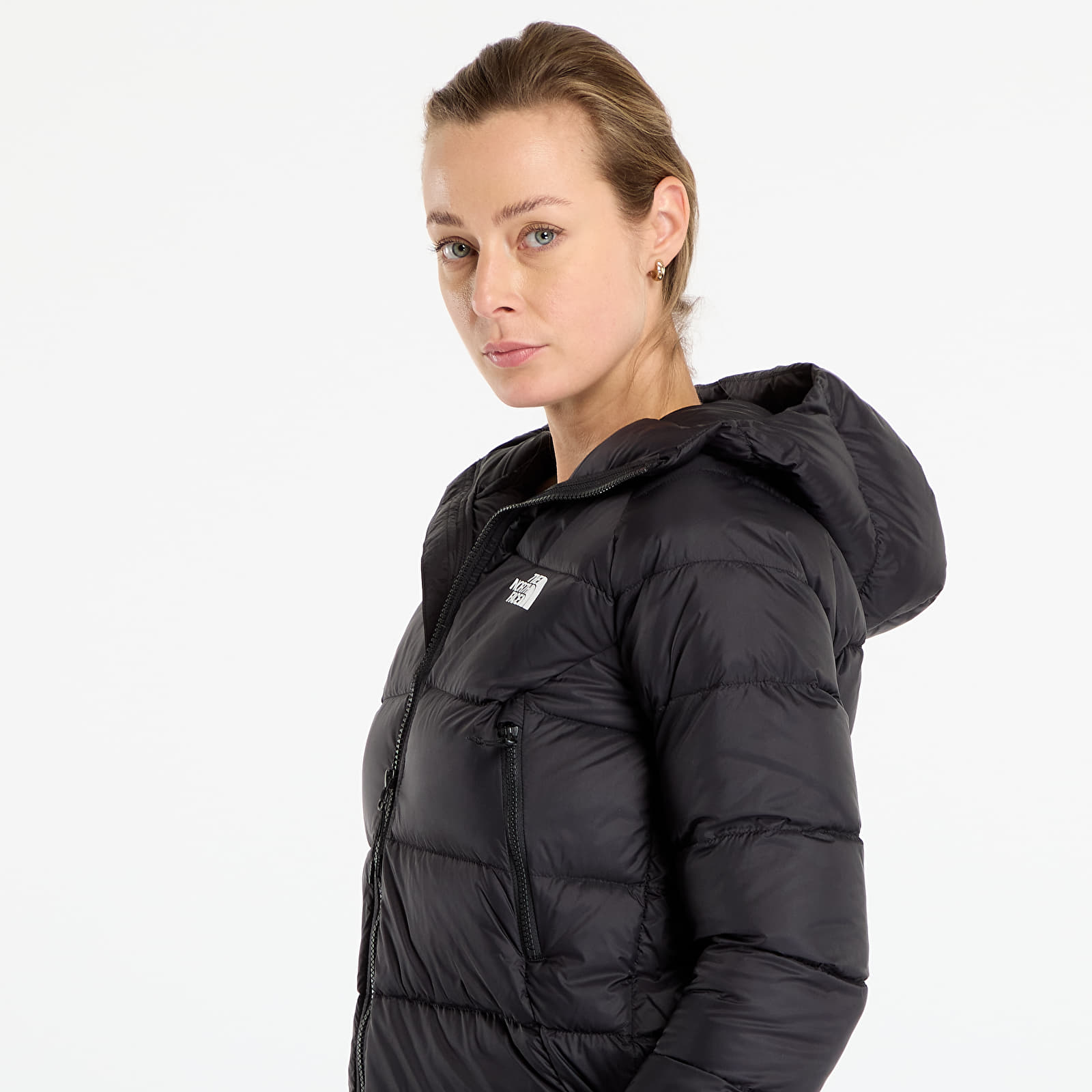 Dámske bundy The North Face W Hyalite Down Hooded Jacket TNF Black