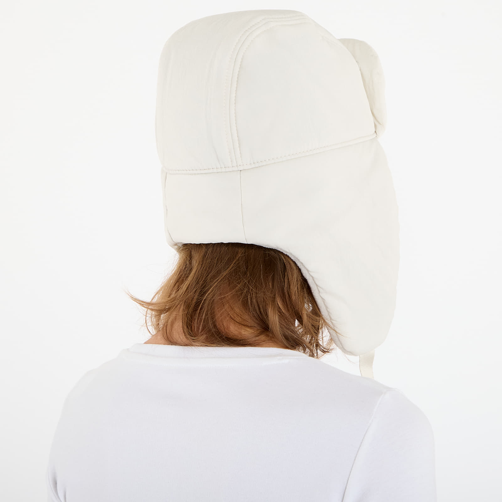 Cappelli da uomo Nike Fly Unstructured Puffer Trapper Cap Light Bone/ Light Bone/ Light Bone