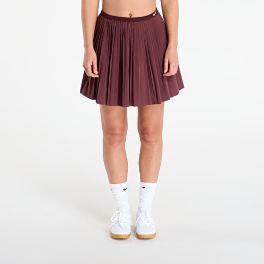 Nike Sportswear Women's Pleated Skirt Burgundy Crush/ Sail