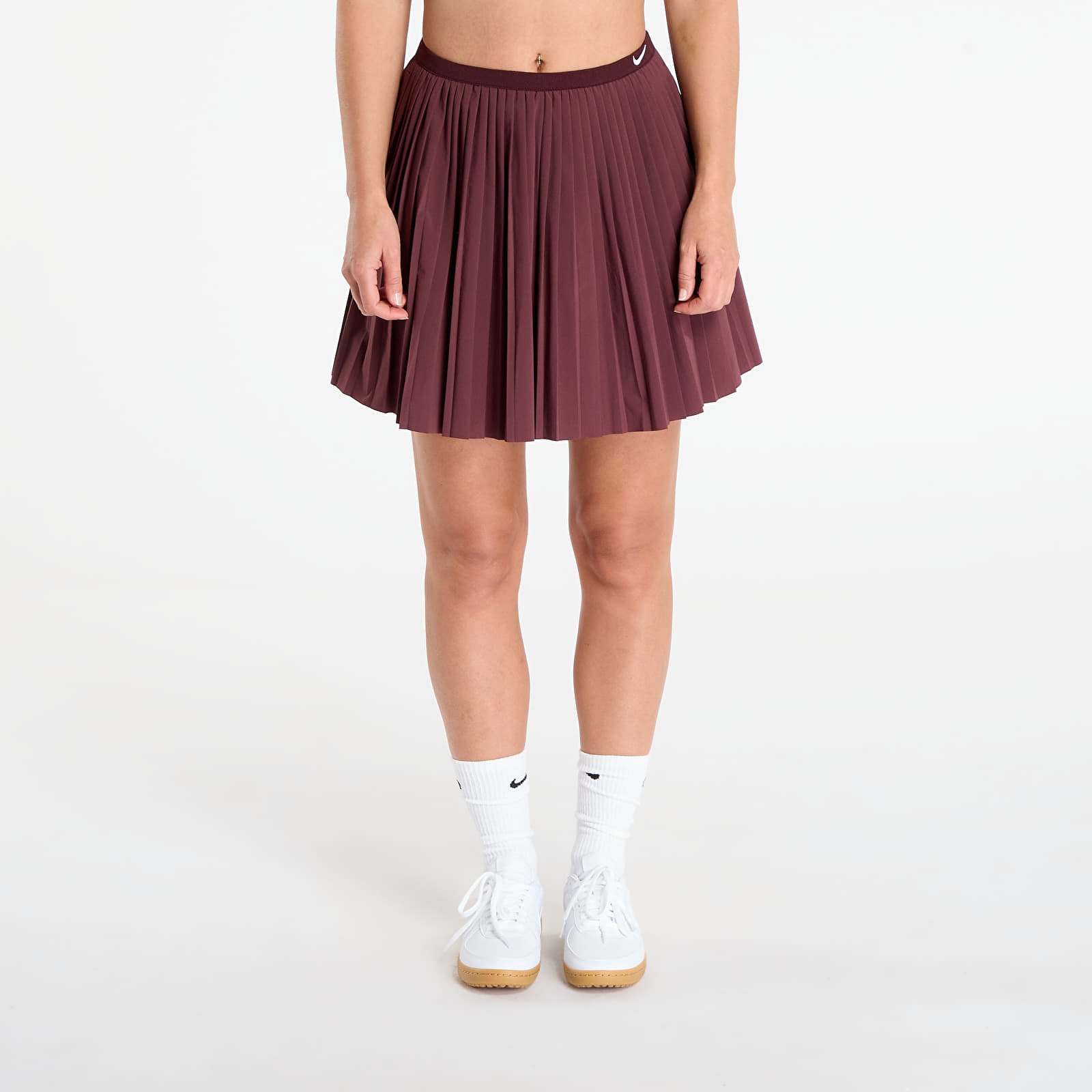 Поли Nike Sportswear Women's Pleated Skirt Burgundy Crush/ Sail
