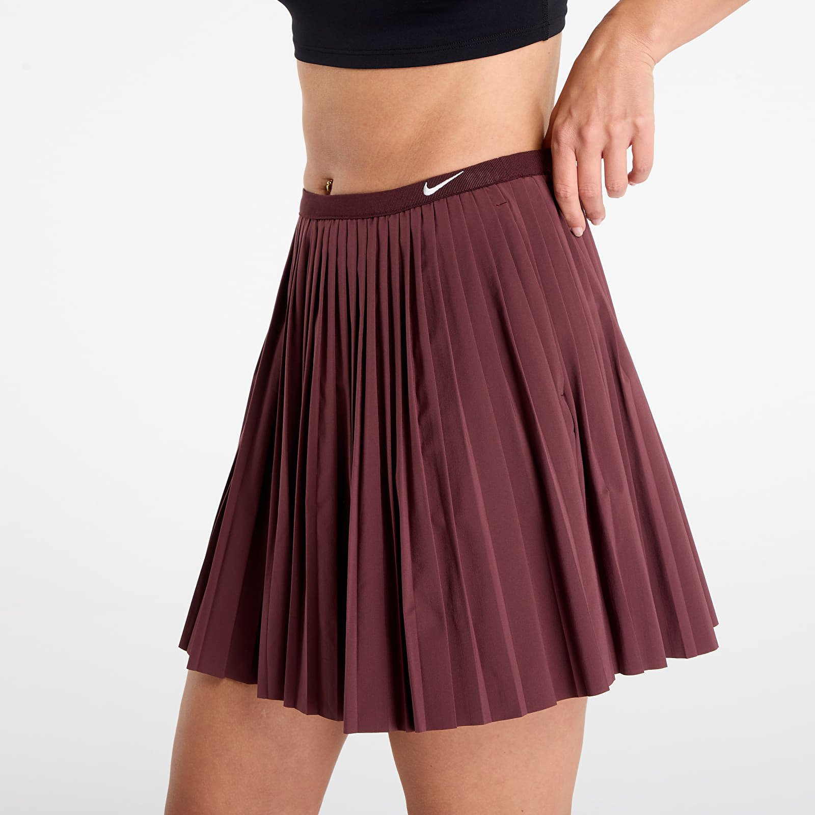 Поли Nike Sportswear Women's Pleated Skirt Burgundy Crush/ Sail